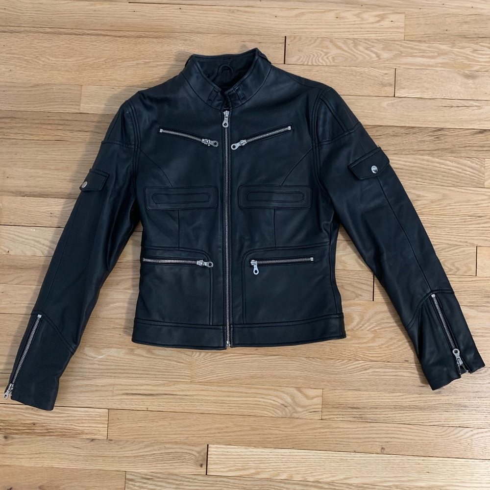 Members Only Lambskin Leather Jacket